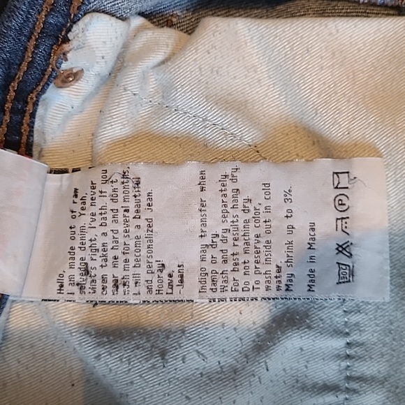 The Unbranded Company UB422 Tight Fit 11oz Indigo Stretch Selvedge Denim - Picture 6 of 9